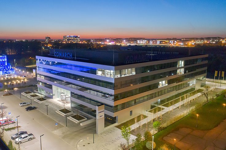 New Comarch Office Building in Kraków Economic Zone